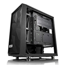 Load image into Gallery viewer, Fractal Design Meshify C Mini -Compact Mini Tower Computer Case -mATX Layout -Airflow/Cooling -2X Fans Included -PSU Shroud -Modular Interior -Water-Cooling Ready -USB3.0 -Tempered Glass -Blackout
