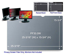 Load image into Gallery viewer, 3M PF30.0W Black Frameless Privacy Filter for Desktop 30&quot; Widescreen Monitor (16:10) (161361B)
