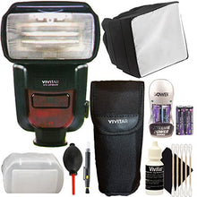Load image into Gallery viewer, Vivitar DF-864 Speedlight Flash with Accessory Bundle for All Nikon DSLR Cameras

