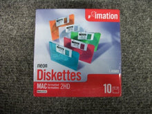 Load image into Gallery viewer, Imation 3.5 DS-HD MAC Formatted Floppy Disks (1 Pack)
