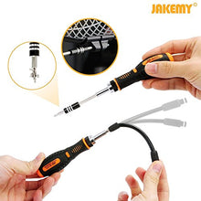Load image into Gallery viewer, Jakemy Home Rotatable Ratchet Screwdriver Set, 69 in 1 Household Repair Toolkit, Disassemble Magnetic Kit for Furniture/Car/Computer/Electronics Maintenance
