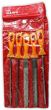 Load image into Gallery viewer, ToolUSA 9&quot; Long, 5 Piece File Set, With Plastic Easy Grip Handles: F-30600
