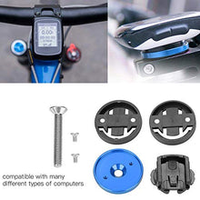 Load image into Gallery viewer, Road Bike Computer Holder Stem Top Cover Bicycle Stopwatch GPS Speedometer Mount (Blue)
