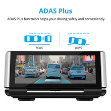 Load image into Gallery viewer, ShiZhen K7 4G Touch IPS Car Dashboard DVR Dash Cam Rear View Android 8.1 Mirror with WiFi GPS Navi ADAS Plus Bluetooth Music Dual Lens FHD 1080P Folding Appearance
