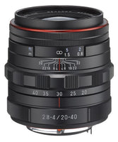 Pentax HD DA 20-40mm F2.8 - 4 Limited DC WR Wide Zoom Lens for Q Mount - Black