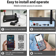 Load image into Gallery viewer, Eversecu 4CH Smart Wireless Security Camera System 4pcs 2K 3MP Outdoor Cameras &amp; DVR Kit Support Face Capture/Record&amp;Playback, Line Crossing/Intrusion Detection, Smartphone PC Remote View
