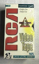 Load image into Gallery viewer, RCA T-120H VHS Video Cassette 120-Minutes (2-Pack)
