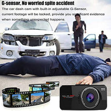Load image into Gallery viewer, Dash Cam Car Camera Security Car Recorder Camera Car DVR HD Night Vision with G-Sensor Loop Recording Motion Detection Dashboard Camera Vehicle Car Camera with 32GB TF Card for Car Trucks (at66a)
