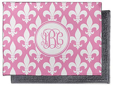 Load image into Gallery viewer, YouCustomizeIt Fleur De Lis Microfiber Screen Cleaner (Personalized)

