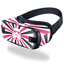 Load image into Gallery viewer, MightySkins Skin Compatible with Samsung Gear VR (2016) wrap Cover Sticker Skins Pink Star Rays
