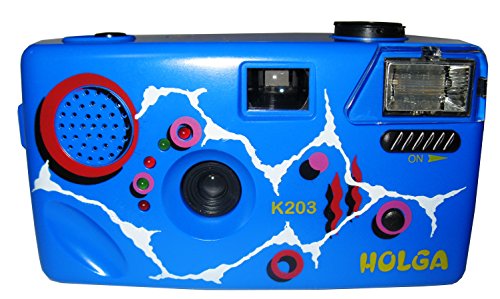 Holga K203 Royal Blue Original Noise Making 35mm Film Camera