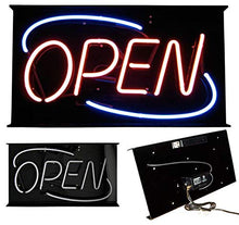 Load image into Gallery viewer, NEON Open Sign - 23.5&quot;13&quot; with Acrylic Back
