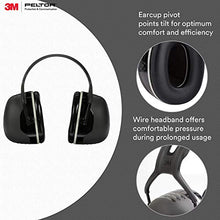 Load image into Gallery viewer, 3M PELTOR X5A Over-the-Head Ear Muffs, Noise Protection, NRR 31 dB, Construction, Manufacturing, Maintenance, Automotive, Woodworking, Heavy Engineering, Mining
