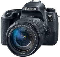Canon EOS 77D EF-S 18-135 IS USM Kit (Renewed)
