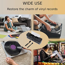 Load image into Gallery viewer, ASHATA Vinyl Record Brush, Anti Static Vinyl Record Cleaner Cleaning Brush Dust Remover for Vinyl Record Player,Professional and Portable
