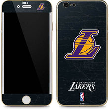 Load image into Gallery viewer, Skinit Decal Phone Skin Compatible with iPhone 6/6s - Officially Licensed NBA Los Angeles Lakers Secondary Logo Design

