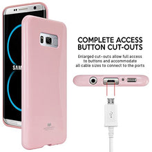 Load image into Gallery viewer, Goospery Pearl Jelly for Samsung Galaxy S8 Plus Case (2017) Slim Thin Rubber Case (Pink) S8P-JEL-PNK
