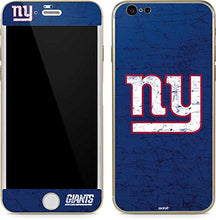 Load image into Gallery viewer, Skinit Decal Phone Skin Compatible with iPhone 6/6s - Officially Licensed NFL New York Giants Distressed Design
