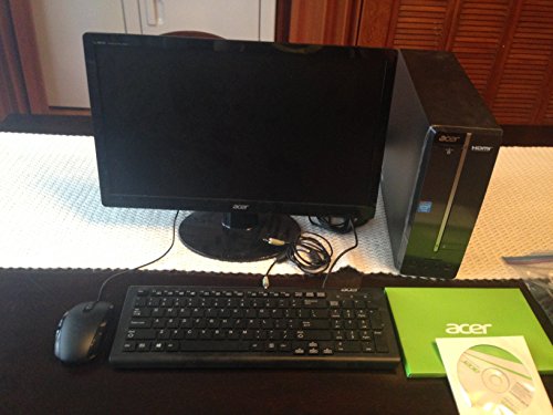 Aspire XC-603G Desktop PC J1900 4GB 500G with 19.5 LED Monitor