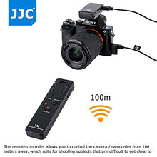 Load image into Gallery viewer, JJC Wireless Shutter Remote Control for Sony ZV-1 A1 A7 IV III II A7RIV A7RIII A7SIII A7RII A7SII A9 II A6600 A6500 A6400 A6300 A6100 A6000 RX10 IV III RX100 VII VI VA V IV III Replac RMT-VP1K RM-VPR1
