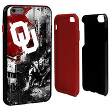 Load image into Gallery viewer, Guard Dog Collegiate Hybrid Case for iPhone 6 Plus / 6s Plus  Paulson Designs  Oklahoma Sooners
