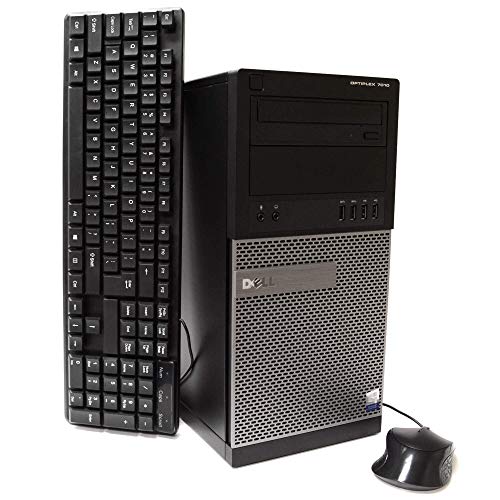 DELL OPTIPLEX 7010 TOWER Desktop Computer,Intel Core I5-3470 3.2GHz up to 3.6GHz, 8GB DDR3, 2TB HDD, DVD, WIFI, HDMI, VGA, Display Port, USB 3.0, Bluetooth 4.0, Win10Pro64 (Renewed)
