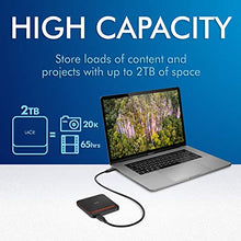 Load image into Gallery viewer, LaCie Portable SSD High Performance External SSD USB-C USB 3.0 Thunderbolt 3 500GB STHK500800
