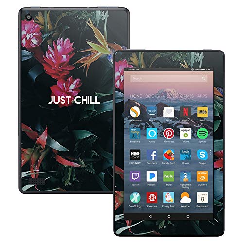 MightySkins Skin Compatible with Amazon Kindle Fire 7 (2017) - Just Chill | Protective, Durable, and Unique Vinyl Decal wrap Cover | Easy to Apply, Remove, and Change Styles | Made in The USA