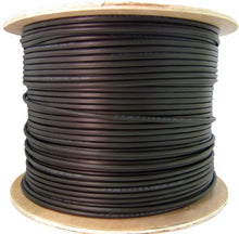 Load image into Gallery viewer, 1000 feet CAT6 23AWG 4PR Direct Burial Outdoor Waterproof UV Rated  Ethernet Cable Black
