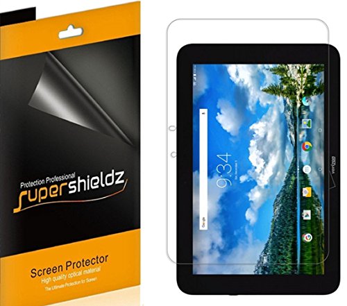 (3 Pack) Supershieldz Designed for Verizon (Ellipsis 10) (Not Fit for Ellipsis 10 HD) Screen Protector, High Definition Clear Shield (PET)