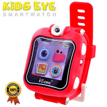 Load image into Gallery viewer, iCore Smart Watch for Kids | Kids Smart Watch with Learning Games Gifts for 7 Year Old Girls | Touch Screen Gizmo Watch Selfie-Camera Video Watches Age for Girls Ages 5-7 Best Birthday Gifts (Red)
