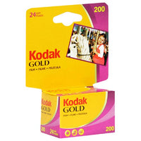 Kodacolor Gold Film, 35 mm, 200 ASA, 24 Exposure