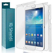 Load image into Gallery viewer, IQ Shield Matte Full Body Skin Compatible with Samsung Galaxy Tab 3 8.0 (SM-T311) + Anti-Glare (Full Coverage) Screen Protector and Anti-Bubble Film
