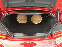 Load image into Gallery viewer, for a 2016+ Chevy Camaro - Custom Sub Enclosure Subwoofer Box - 2 12&quot; Subs
