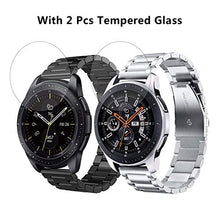 Load image into Gallery viewer, KOREDA Compatible with Samsung Galaxy Watch 42mm/Galaxy Watch 4/Galaxy Watch 4 Classic/Watch 3 41mm Bands Sets, 20mm Stainless Steel Metal Band Replacement for Galaxy Watch Active 2 40mm 44mm
