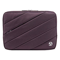 Protective Shock Absorbing Laptop Sleeve Case (Purple, 11.6 to 12.5 inch) for Dell Inspiron 11, Latitude 11 12, ChromeBook, Education Series, XPS 12