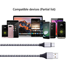 Load image into Gallery viewer, FiveBox 5Pack 6FT USB Type C Cable Phone Charger Fast Charging Cord Compatible Motorola Moto G10 G9 G8 G7 Power Plus Play, Edge/G Power/Stylus/Razr/One 5G Ace/G100, G6 X4 Z4 Z3 Z2 Z Play Force Droid
