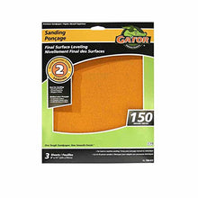 Load image into Gallery viewer, NORTON ABRASIVES/ST GOBAIN 150 Grit Sandpaper Sheet (3 Pack), 9&quot; x 11&quot;
