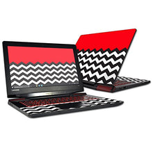 Load image into Gallery viewer, MightySkins Skin Compatible with Lenovo Y700 14&quot; wrap Cover Sticker Skins Red Chevron
