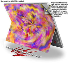 Load image into Gallery viewer, Tie Dye Pastel - Decal Style Vinyl Skin fits Microsoft Surface Pro 4 (Surface NOT Included)
