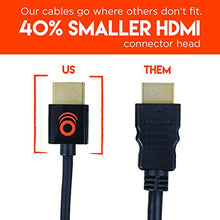Load image into Gallery viewer, ECHOGEAR 6&#39; Ultra Slim Flexible HDMI Cable - High-Speed Supports Full 1080P, 4K, UltraHD, 3D, Ethernet, and Audio Return Channel - 6 feet - Echo-ACSH6
