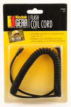 Load image into Gallery viewer, Kodak Gear 6 ft.Flash Coil Cord
