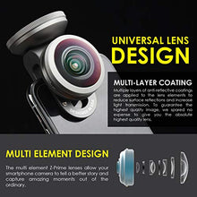 Load image into Gallery viewer, Ztylus Z-Prime Universal Fisheye Lens, Super Wide Angle Lens, Selfie Live Stream, for iPhone, Samsung Galaxy, Google Pixel
