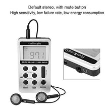 Load image into Gallery viewer, ZJchao Mini Portable High Sensitivity and Low Consumption FM/AM Radio Digital Signal Processing Wireless Receiver with Earphone
