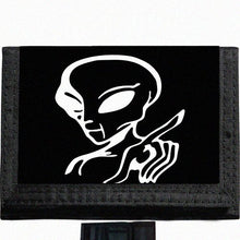 Load image into Gallery viewer, Alien Black TriFold Nylon Wallet Great Gift Idea
