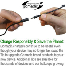 Load image into Gallery viewer, Gomadic USB Data Hot Sync Straight Cable Designed for The Mio MiVue 358/388 with Charge Function  Two Functions in one Unique TipExchange Enabled Cable
