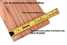 Load image into Gallery viewer, ProTape CenterPoint 12&quot; Steel Ruler 50001 by US Tape
