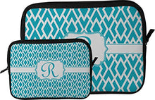 Load image into Gallery viewer, Geometric Diamond Tablet Case/Sleeve - Large (Personalized)
