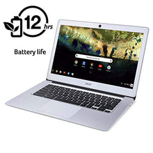 Load image into Gallery viewer, Acer Chromebook 14, Aluminum, 14-inch Full HD, Intel Celeron N3160, 4GB LPDDR3, 32GB, Chrome, CB3-431-C5FM
