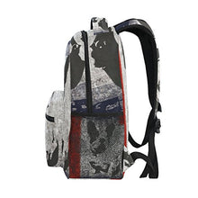 Load image into Gallery viewer, TropicalLife Vintage Dog Retro Bulldog Backpacks Bookbag Shoulder Backpack Hiking Travel Daypack Casual Bags
